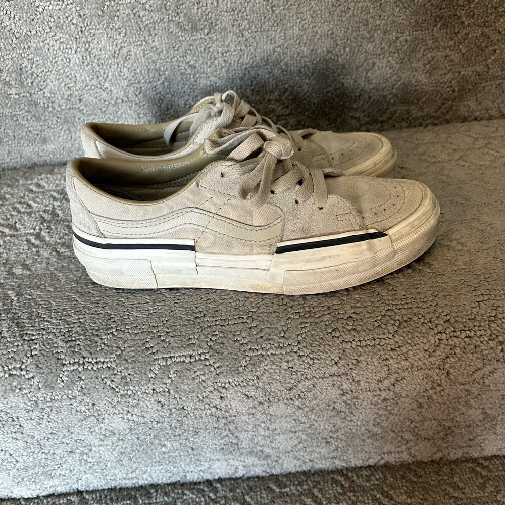VANS SK8 Low Rearrange Tonal Peyote Skate Shoes well-worn